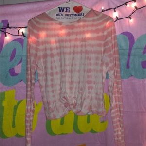 PINK Long sleeve T shirt